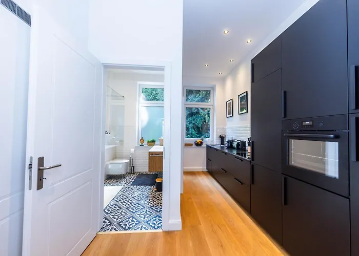 Apartmán Nuit - Zentral, Wlan, Naturnah, Fernuni, Naehe Messe Dortmund