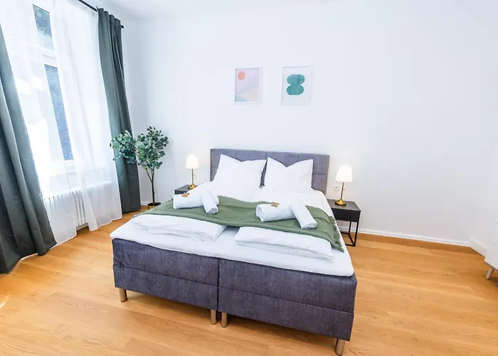 Apartmán Nuit - Zentral, Wlan, Naturnah, Fernuni, Naehe Messe Dortmund Hagen (Arnsberg)
