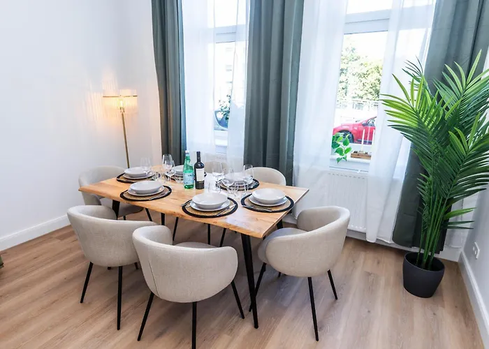 Apartmán Nuit - Zentral, Wlan, Naturnah, Fernuni, Naehe Messe Dortmund *