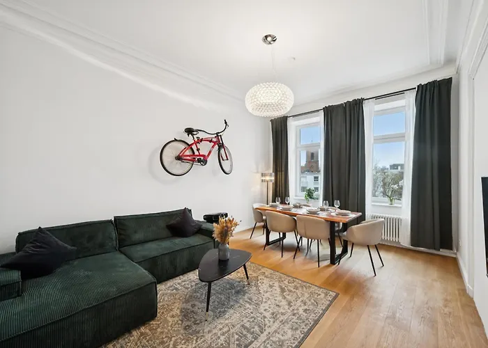 Apartmán Nuit - Zentral, Wlan, Naturnah, Fernuni, Naehe Messe Dortmund